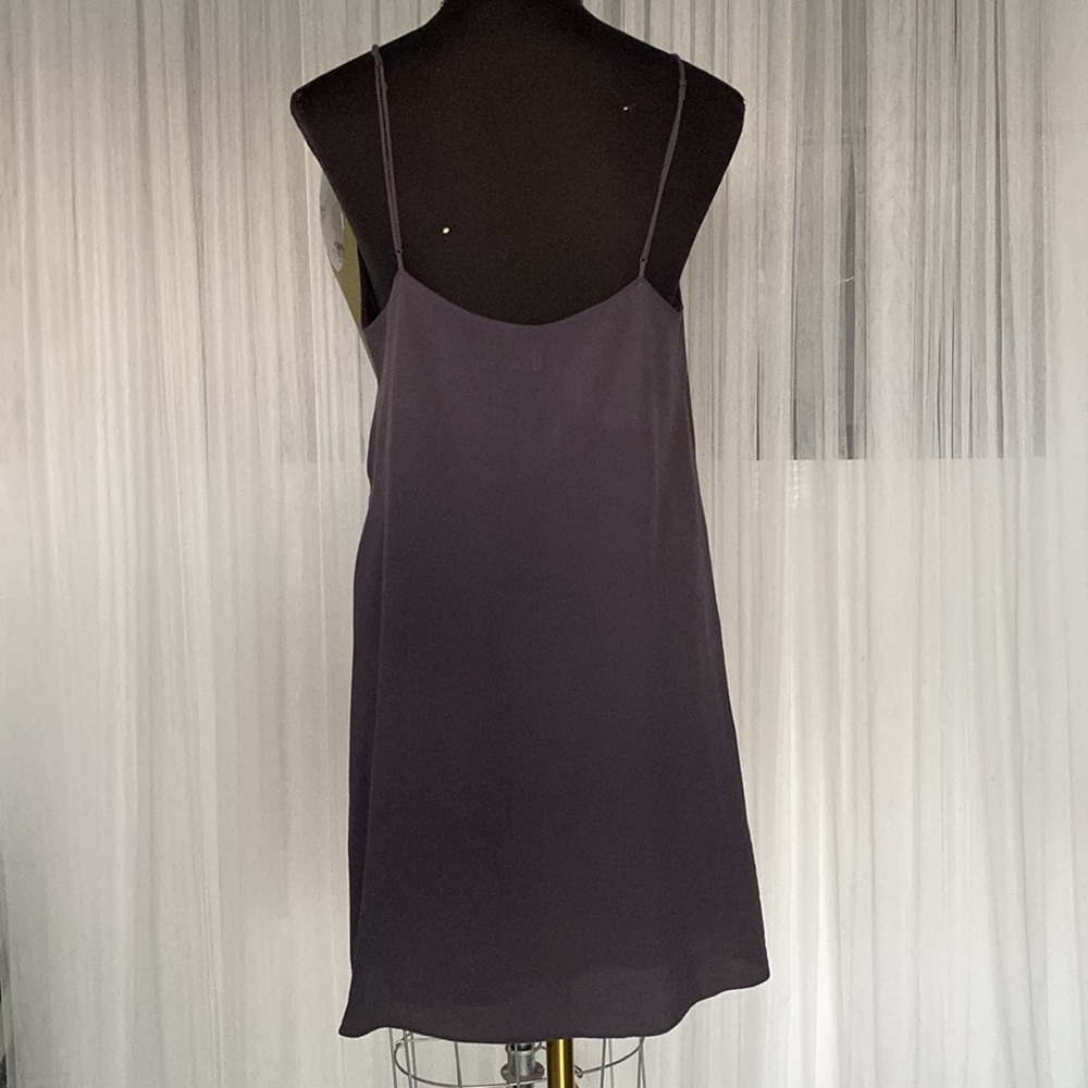 Aritzia Wilfred Free Elegant Taupe Slip Dress! Size Medium - Picture 5 of 17